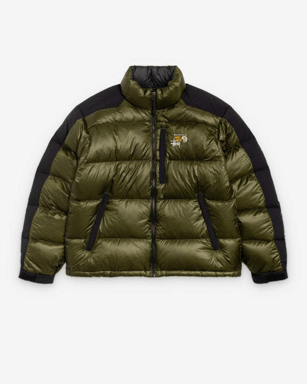Stüssy - Men's Mountain Hardwear Subzero Jacket - (Green/Black)