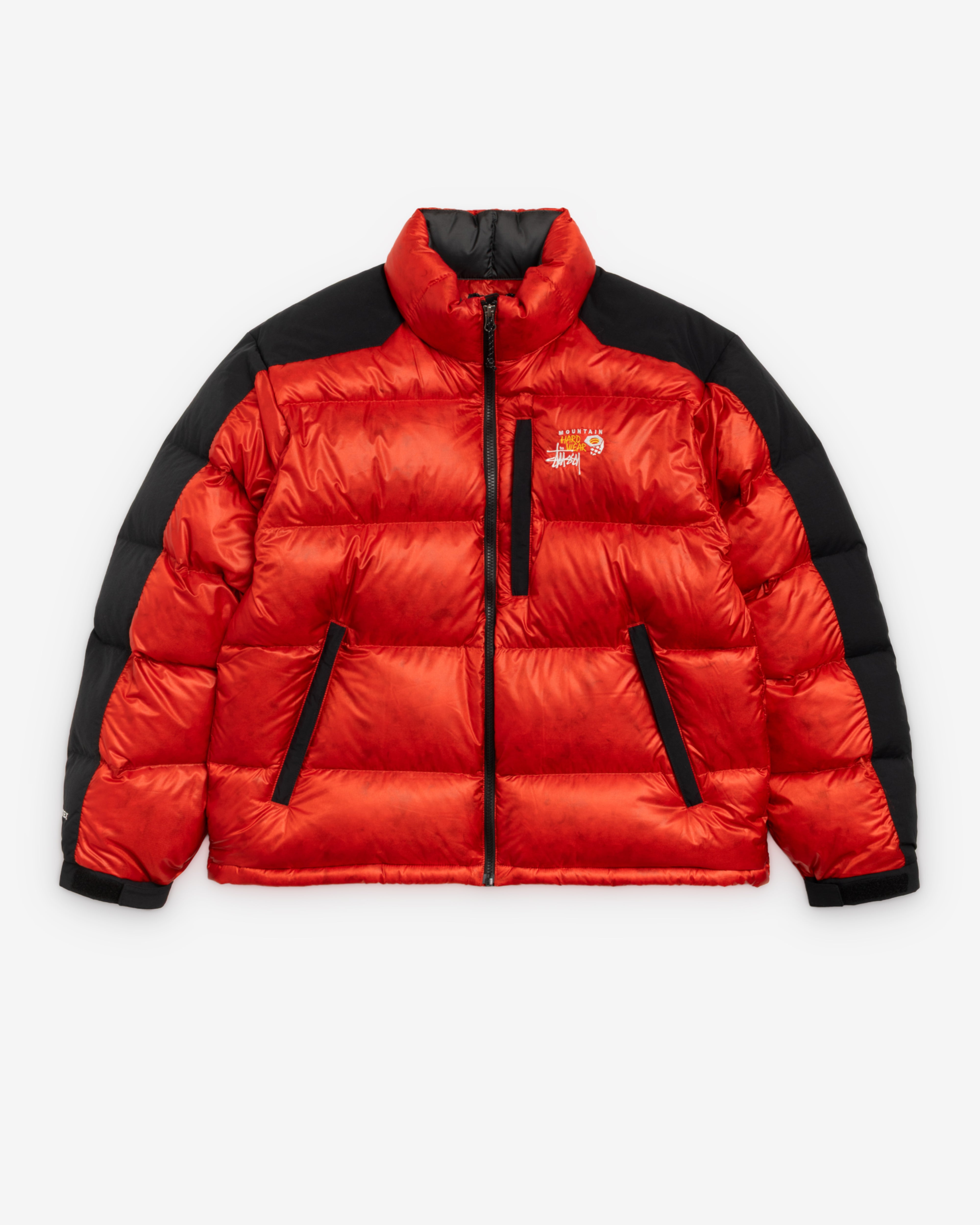 Stüssy: Men's Mountain Hardwear Subzero Jacket (Orange/Black