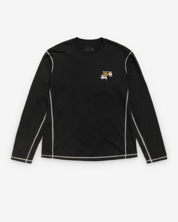 Stüssy - Men's Mountain Hardwear Longsleeve T-Shirt - (Black)