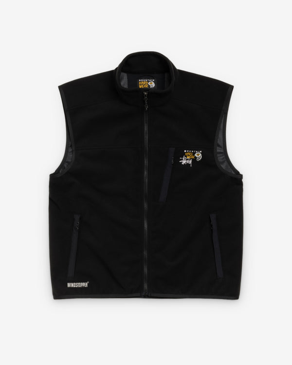 Stüssy - Men's Mountain Hardwear Windstopper Vest - (Black)