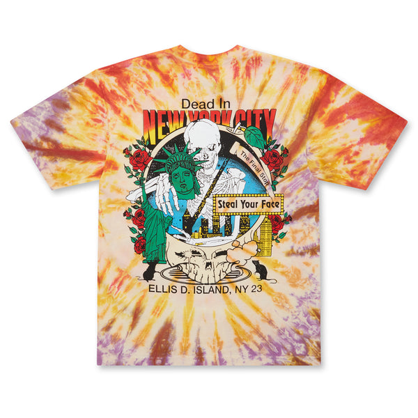 Online Ceramics - New York Tape Exchange Tee - (Tie-Dye)
