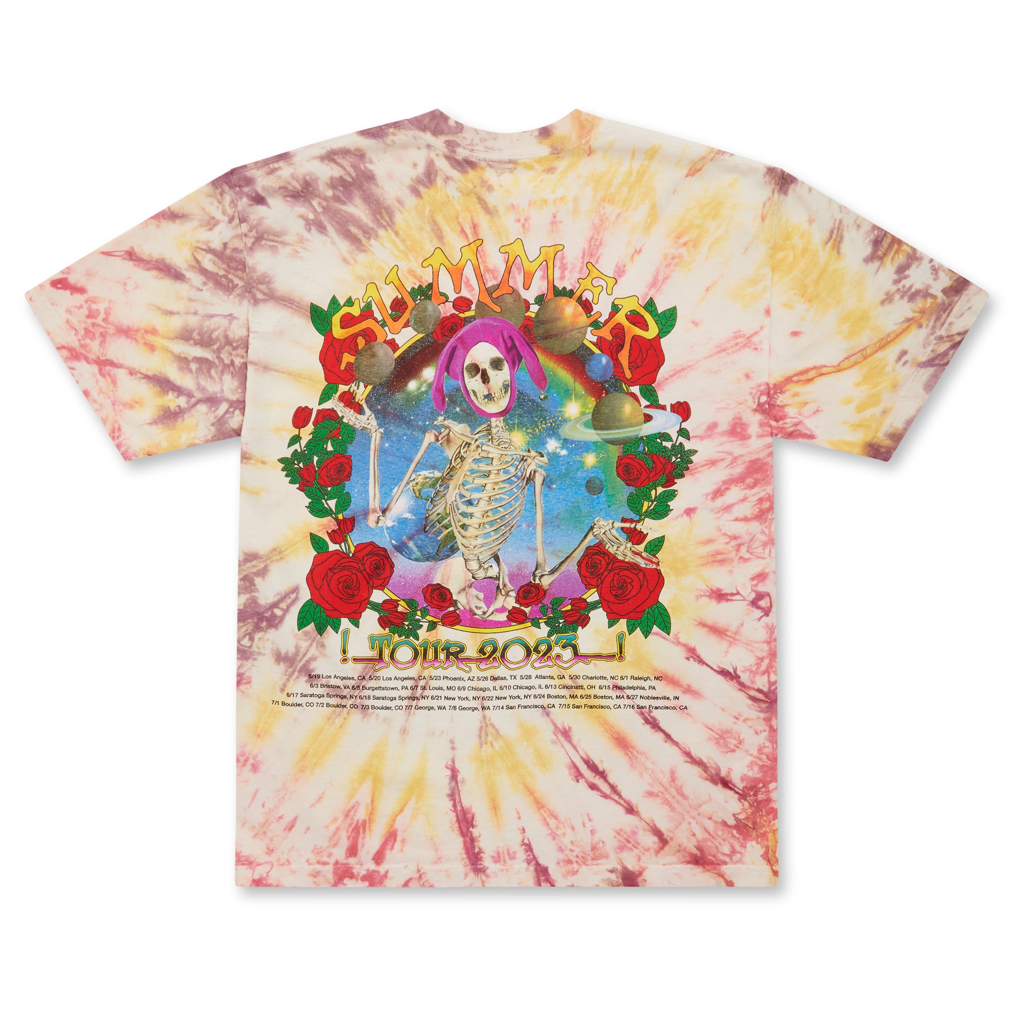 Online Ceramics - Grateful For The Company Tee - (Tie-Dye) view 2