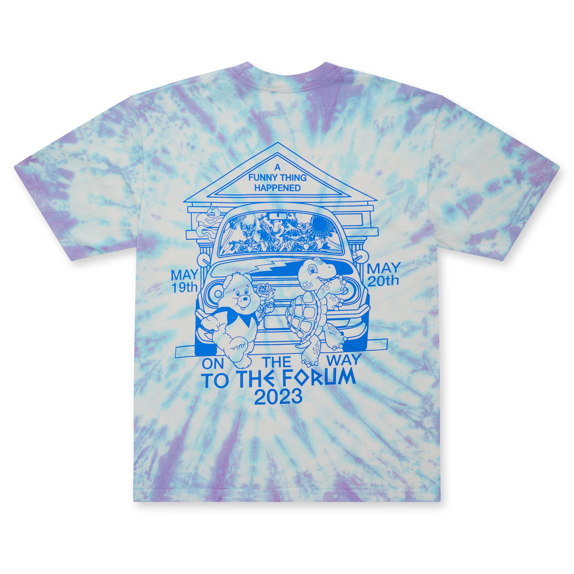 Online Ceramics - Dosers ’The Final Inning’ Tee - (Tie-Dye) view 2