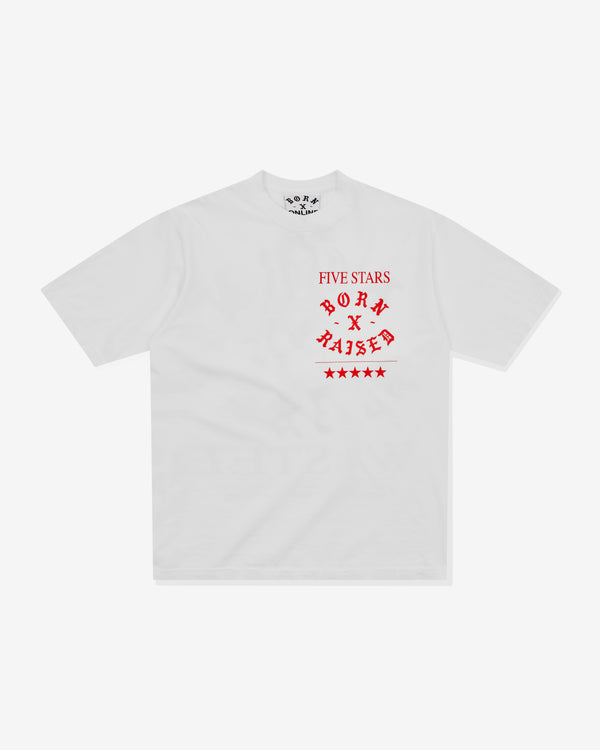 Online Ceramics - Born x Raised Wasted T-Shirt - (White)