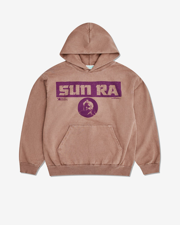 Online Ceramics - Men's Sun Ra Logo Hoodie - (Patchouli)