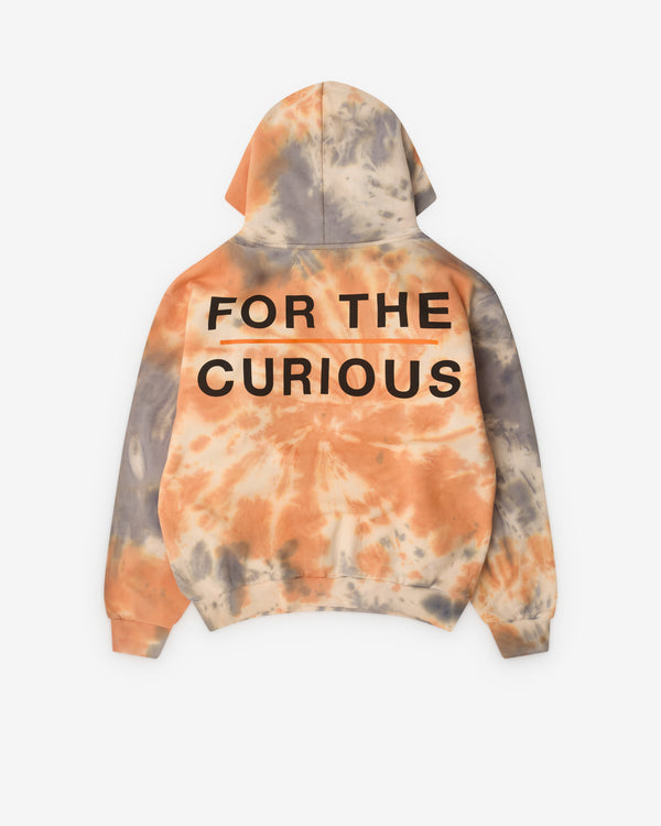 Online Ceramics - For The Curious Tie-Dye Hooded Sweatshirt - (Tie-Dye)