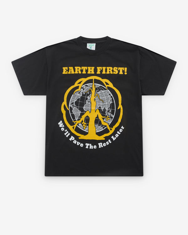 Online Ceramics - Pave The Planet - (Off-Black)