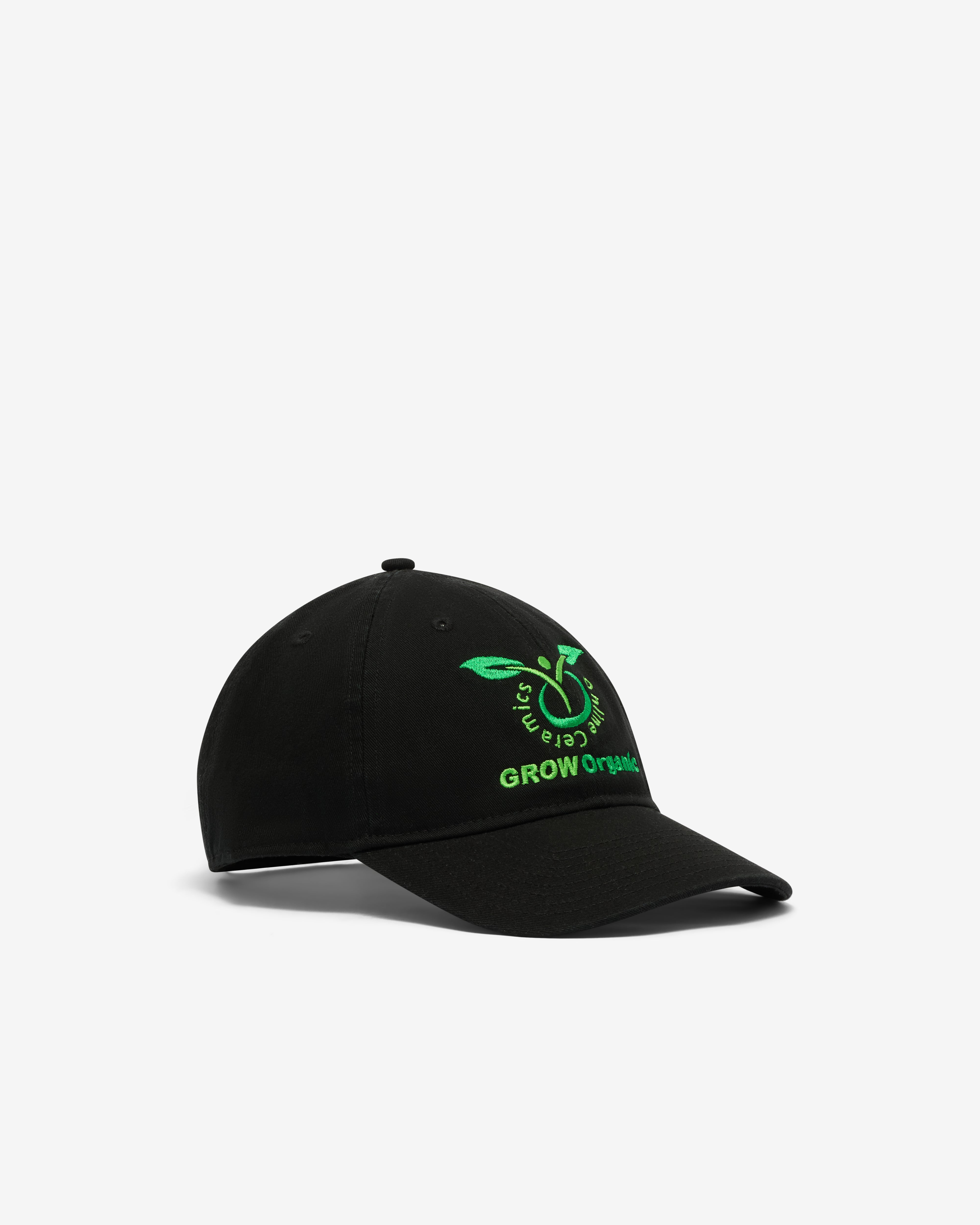 Online Ceramics: Men's Grow Organic Cap (Black) | DSML E-SHOP