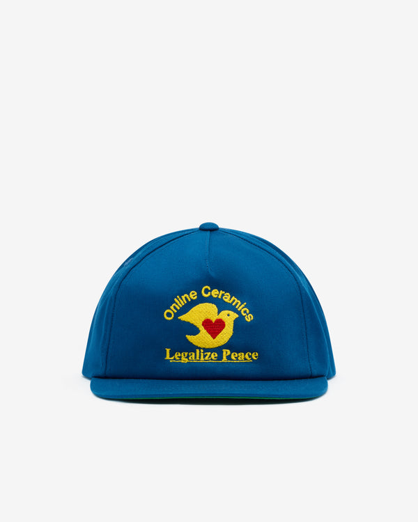 Online Ceramics - Men's Legalize Peace Cap - (Blue)