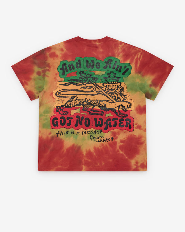Online Ceramics - Men's Soul Fire T-Shirt - (Tie Dye)
