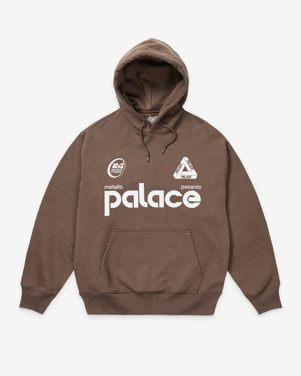 Palace - Men's On Ya Bike Hood - (Chocco Brown)