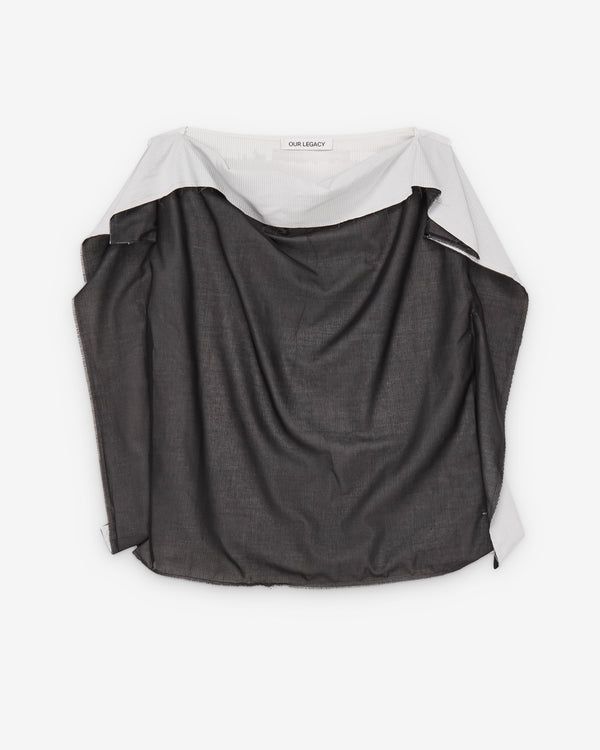 Our Legacy - Women's Raw Top - (Midnight Line Stripe Modalux)