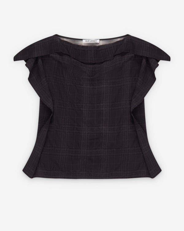 Our Legacy - Women's Raw Top - (Sitka Check)