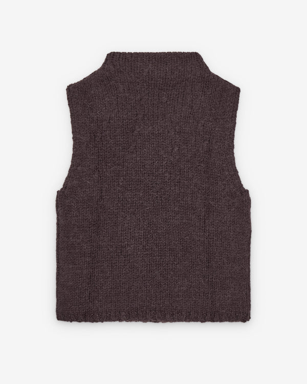 Our Legacy - Women's Chunky Vest - (Brown)