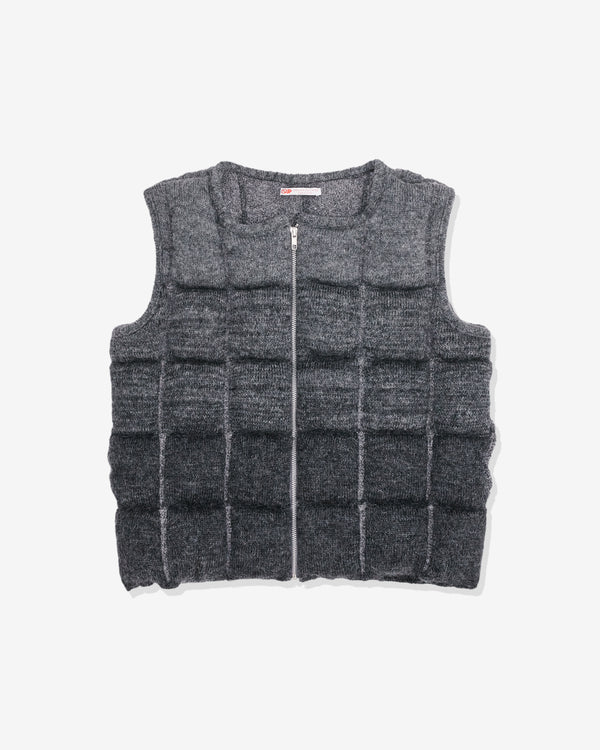 Oscar Ouyang - Men's Gradient Puffer Gilet - (Grey Multi)