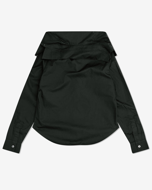Our Legacy - Women’s Kaonashi Shirt - (Black Satin)