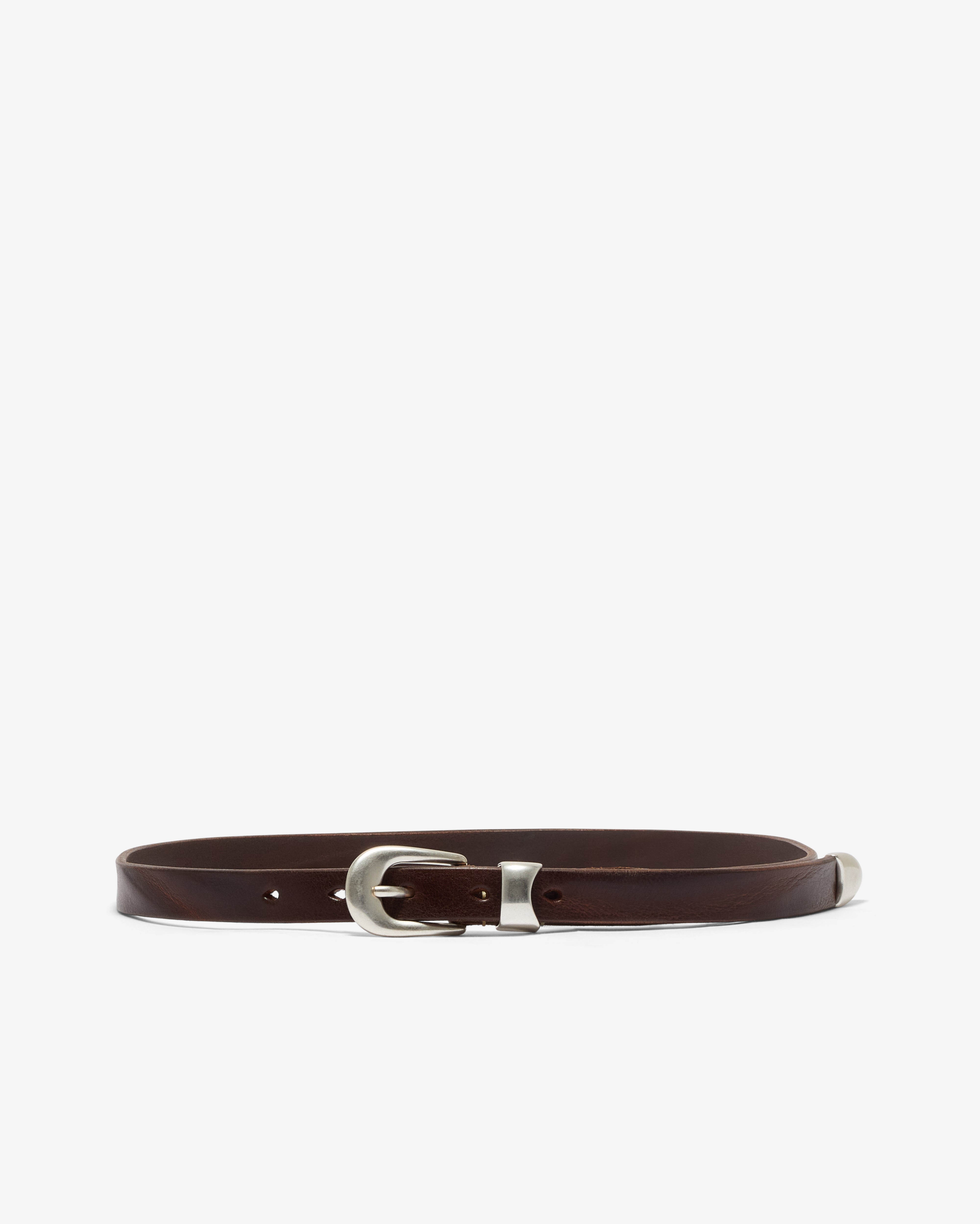 Our Legacy: Men's 2 Cm Belt (Brown Leather) | Dover Street Market