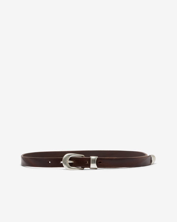 Our Legacy - Men's 2 Cm Belt - (Brown Leather)