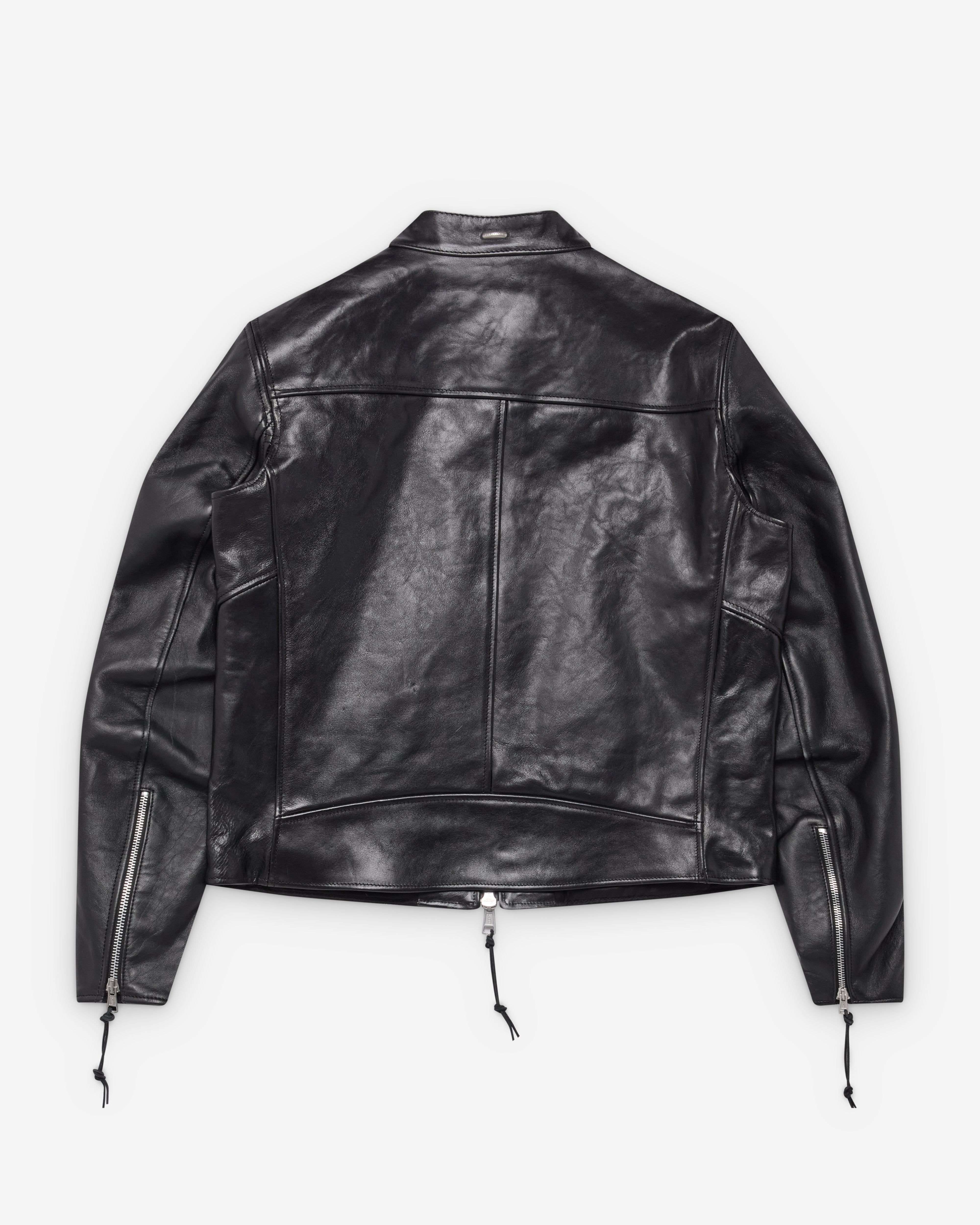 Our Legacy: Men's Yurei Jacket (Whisker Black Buffed Lambskin