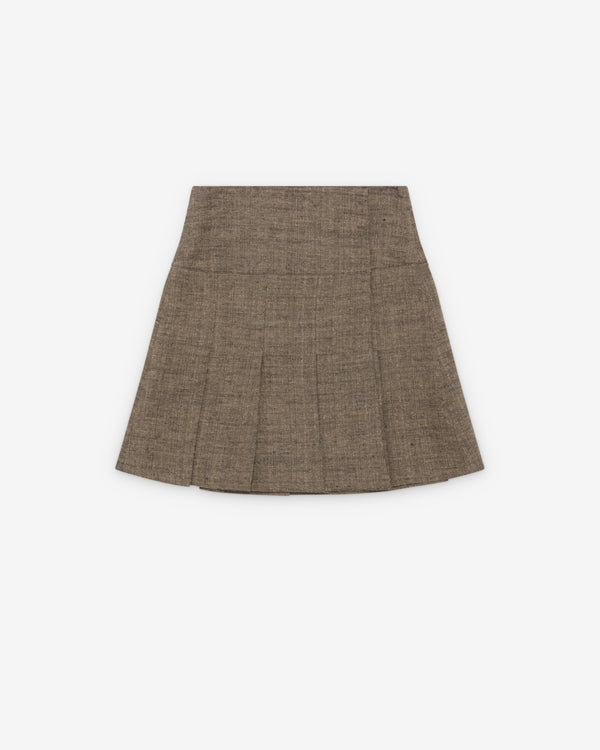 Our Legacy - Women's Girdle Skirt - (Deep Husk Soft Grain Weave)