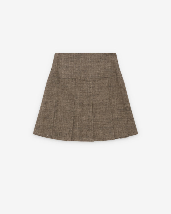 Our Legacy - Women's Girdle Skirt - (Deep Husk Soft Grain Weave)