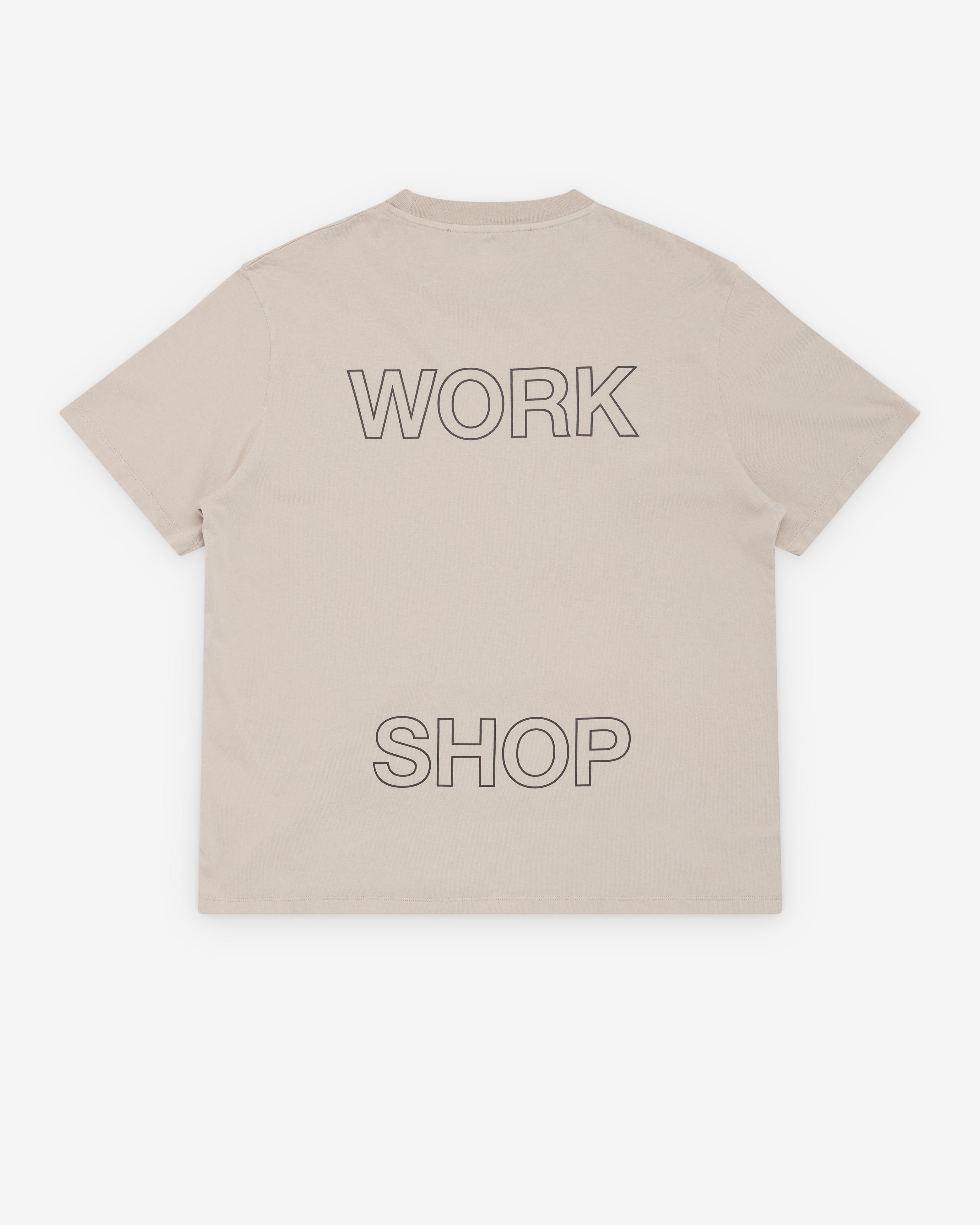 Our Legacy Work Shop: Sports Box T-Shirt (Linen) | Dover Street