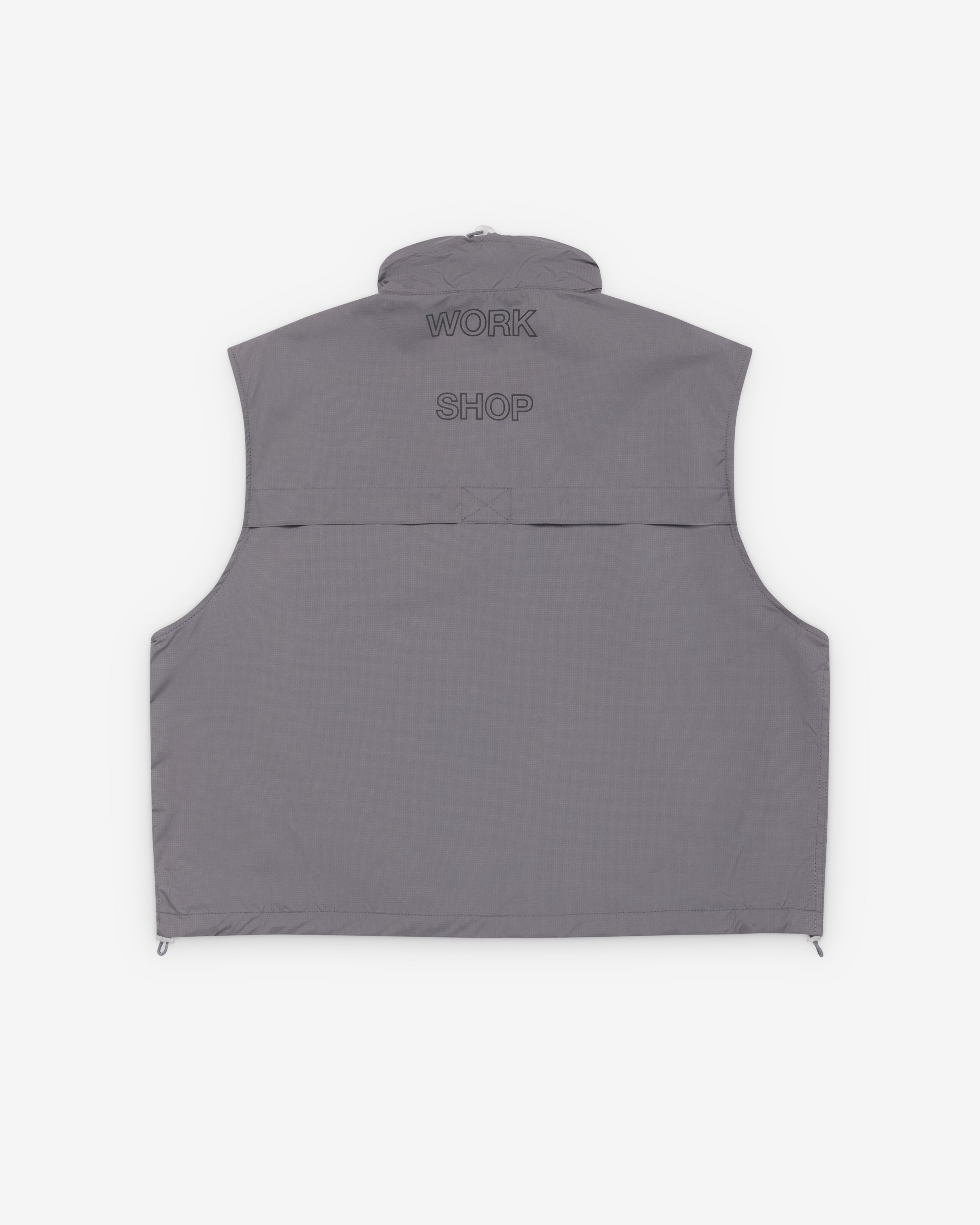 Our Legacy Work Shop: Sports Running Gilet (Grey) | Dover Street