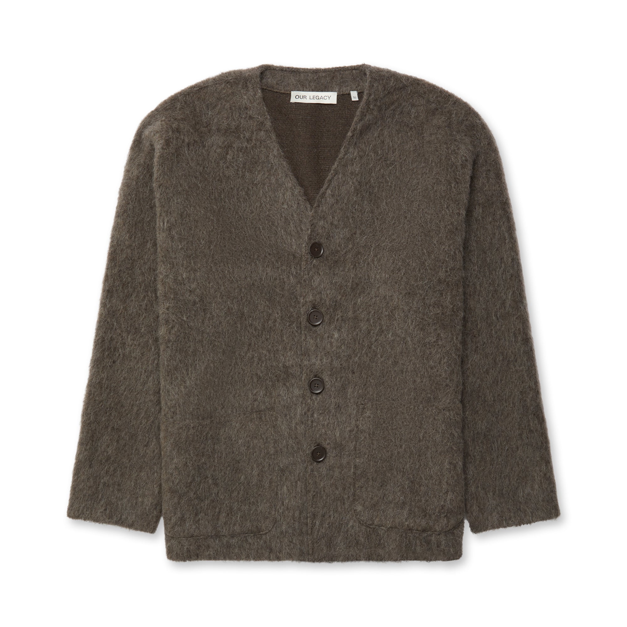 Our Legacy - Men’s Cardigan - (Grey) view 5