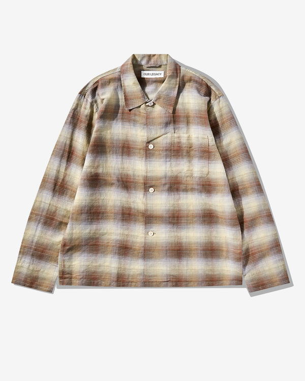 Our Legacy - Men's Box Shirt - (Murky Static Summer Weave)