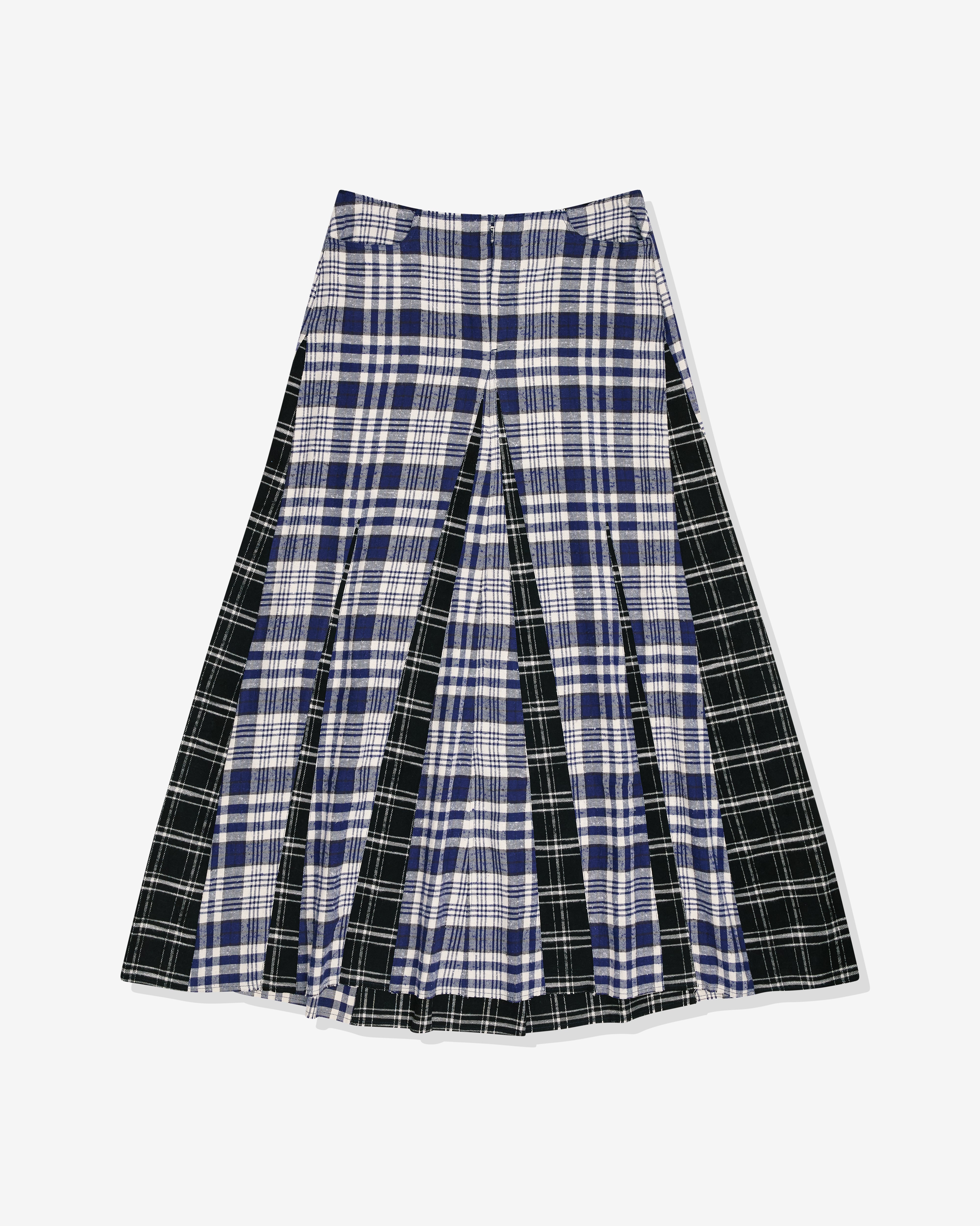 Flannel blue skirt hotsell