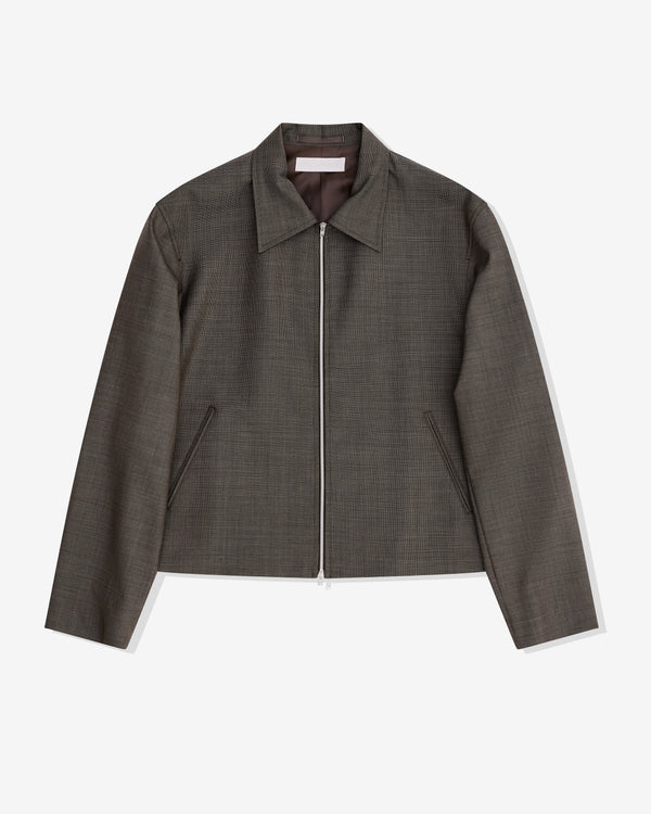 Our Legacy - Men's Mini Jacket - (Grey Atom Check Wool)