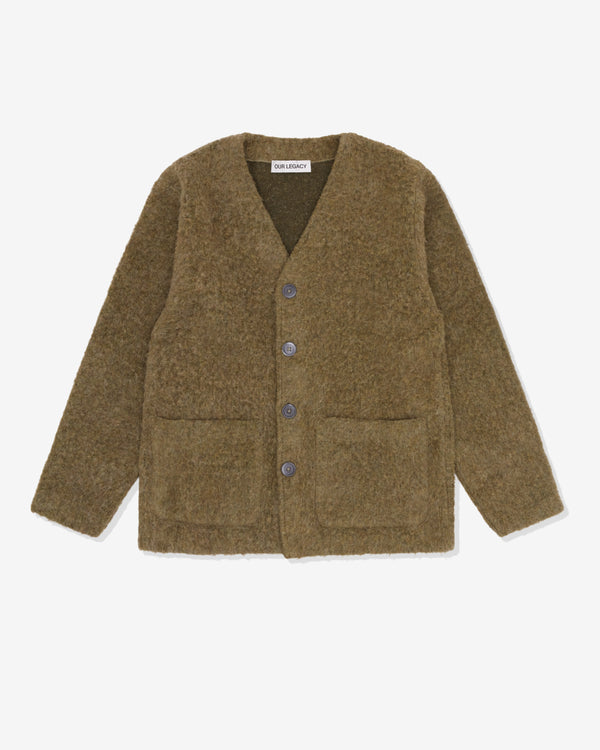 Our Legacy - Men's Cardigan - (Fresh Moss)