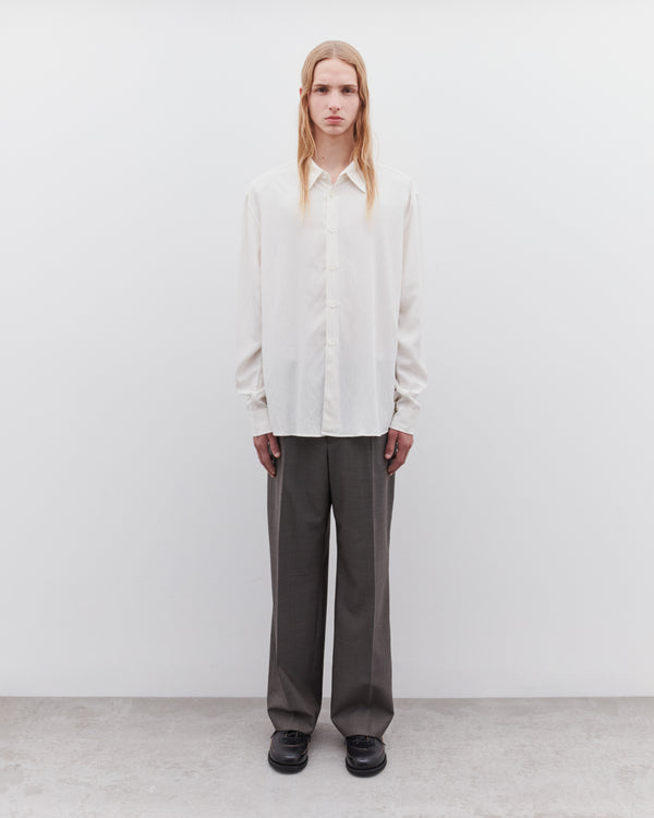 Our Legacy - Men’s Beyond Shirt - (Cream Stripe)