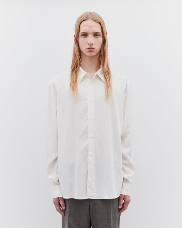 Our Legacy - Men’s Beyond Shirt - (Cream Stripe)