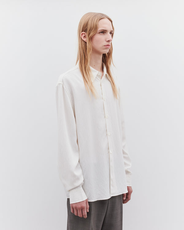 Our Legacy - Men’s Beyond Shirt - (Cream Stripe)