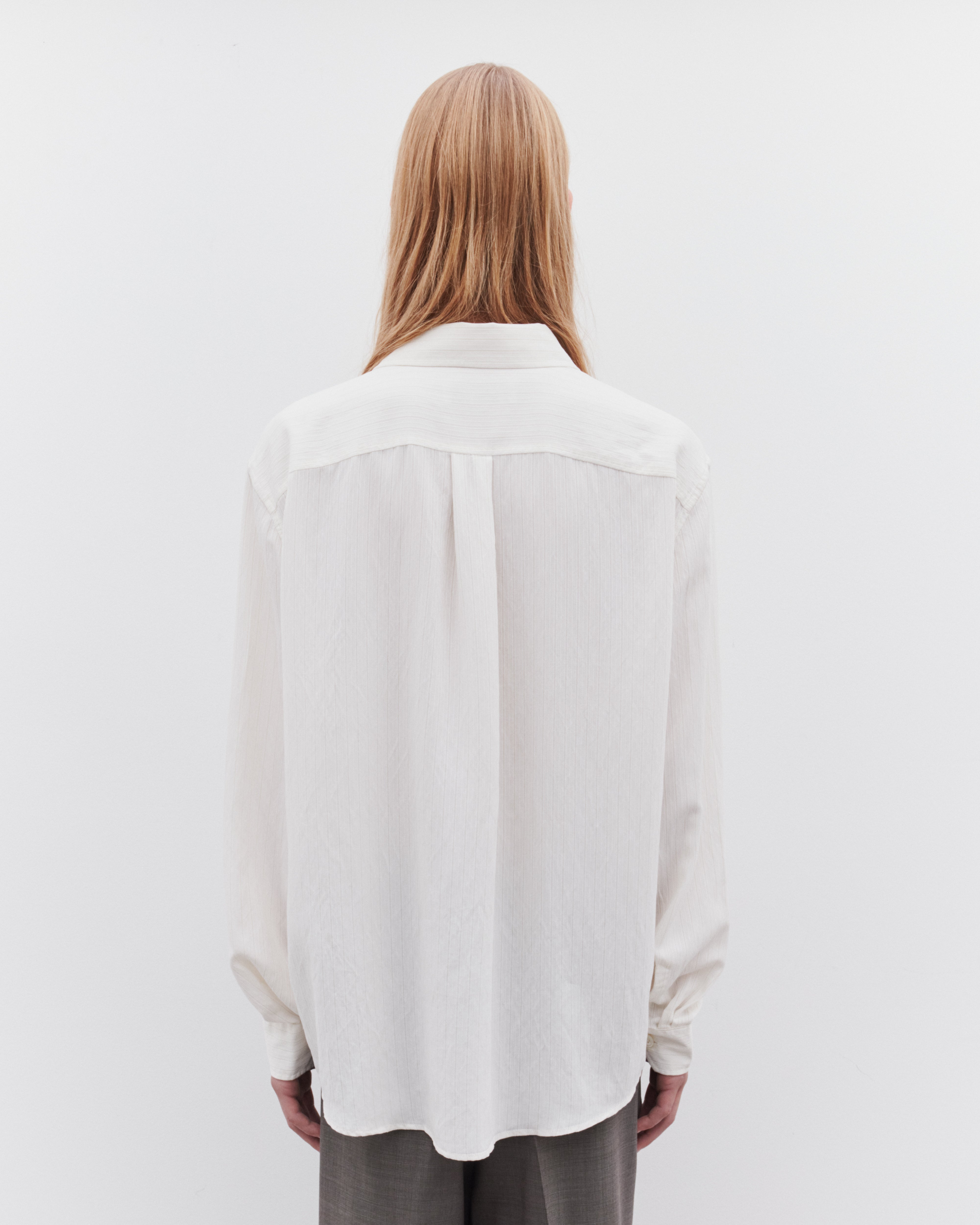 Our Legacy: Men's Beyond Shirt (Cream Stripe) | DSML E-SHOP