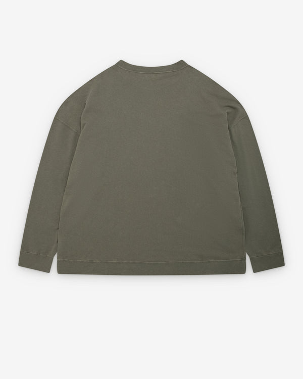 Our Legacy - Men's Slack Sweatshirt - (Worn Olive)