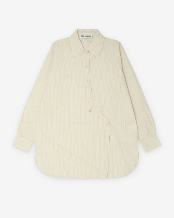Our Legacy - Women's Wave Shirt - (Penstripe)