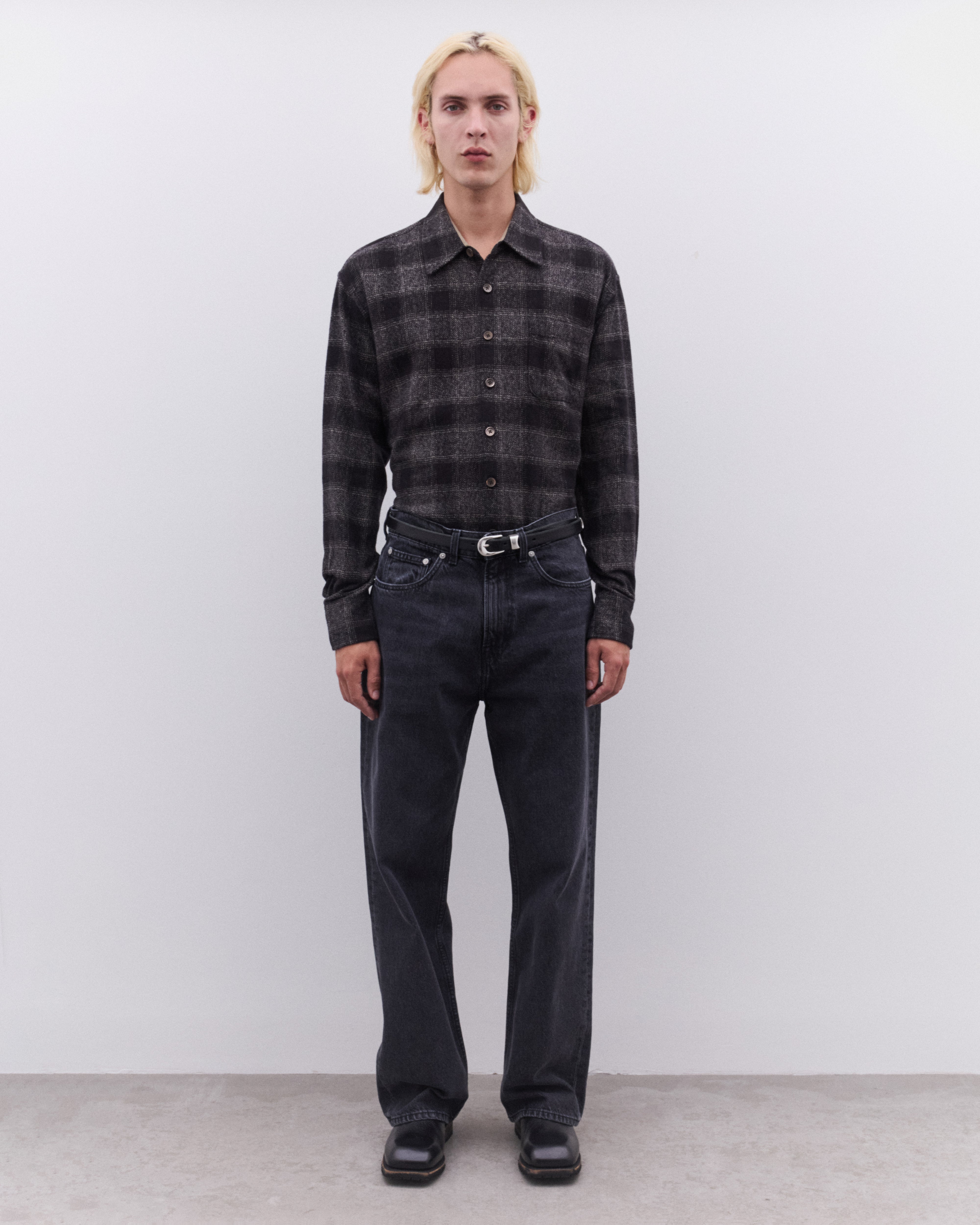 Our Legacy: Men's Above Shirt (Oakland Low Twist Check) | DSML E-SHOP