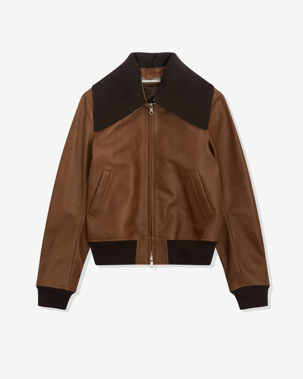 Our Legacy - Men’s Pharos Bomber - (Smoky Quartz Goat Skin)