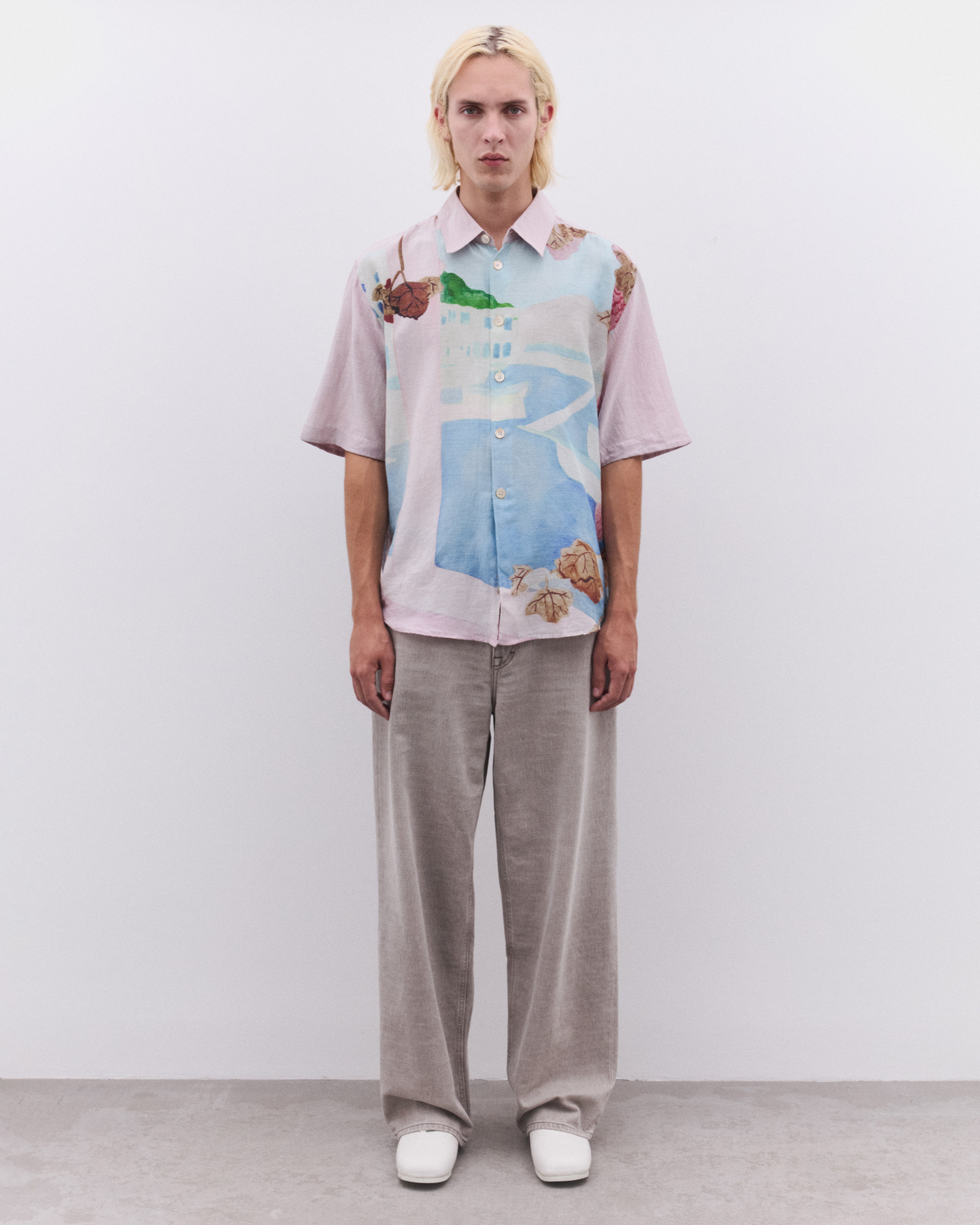 Our Legacy: Men's Beyond Shirt Shortsleeve (Marina Vista Print