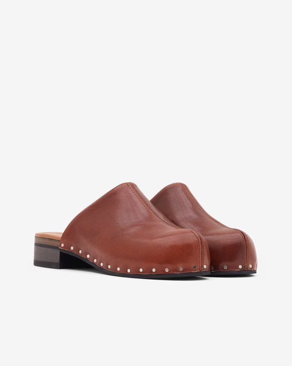 Our Legacy - Women’s Naoto Clog - (Castagna Supple Cow Hide)