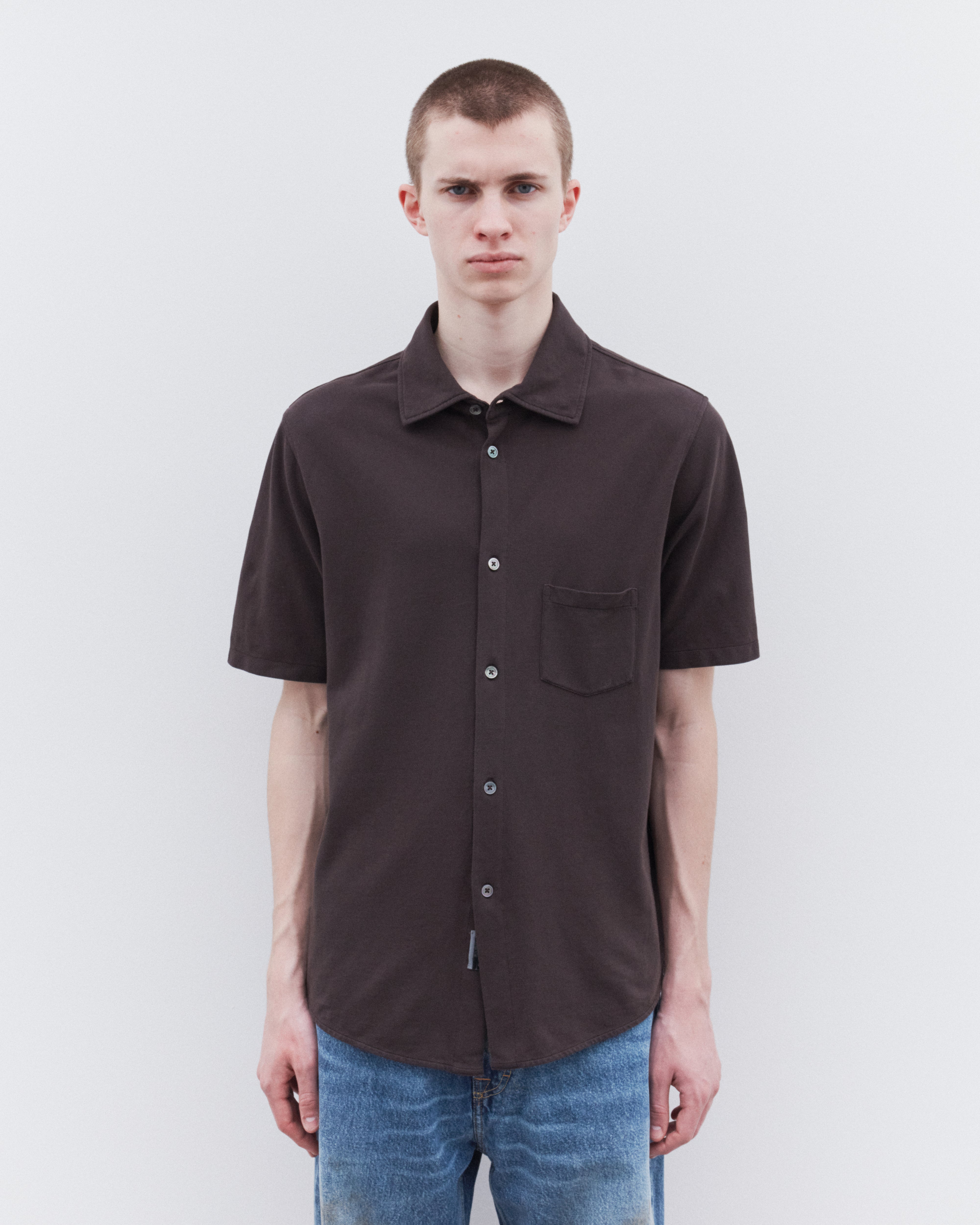 Our Legacy: Men's Analog Shirt (Deep Brown) | DSML E-SHOP