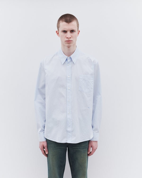 Our Legacy - Men’s Beyond BD Shirt - (Dining Blue Poplin)