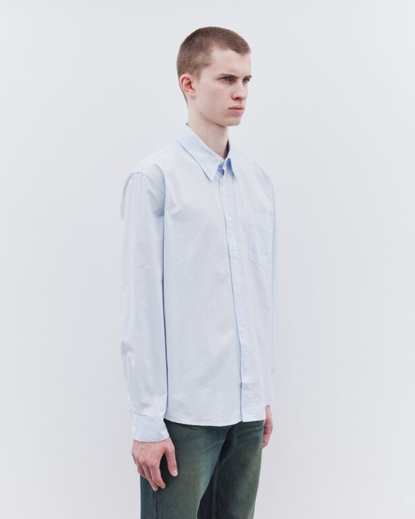 Our Legacy - Men’s Beyond BD Shirt - (Dining Blue Poplin)