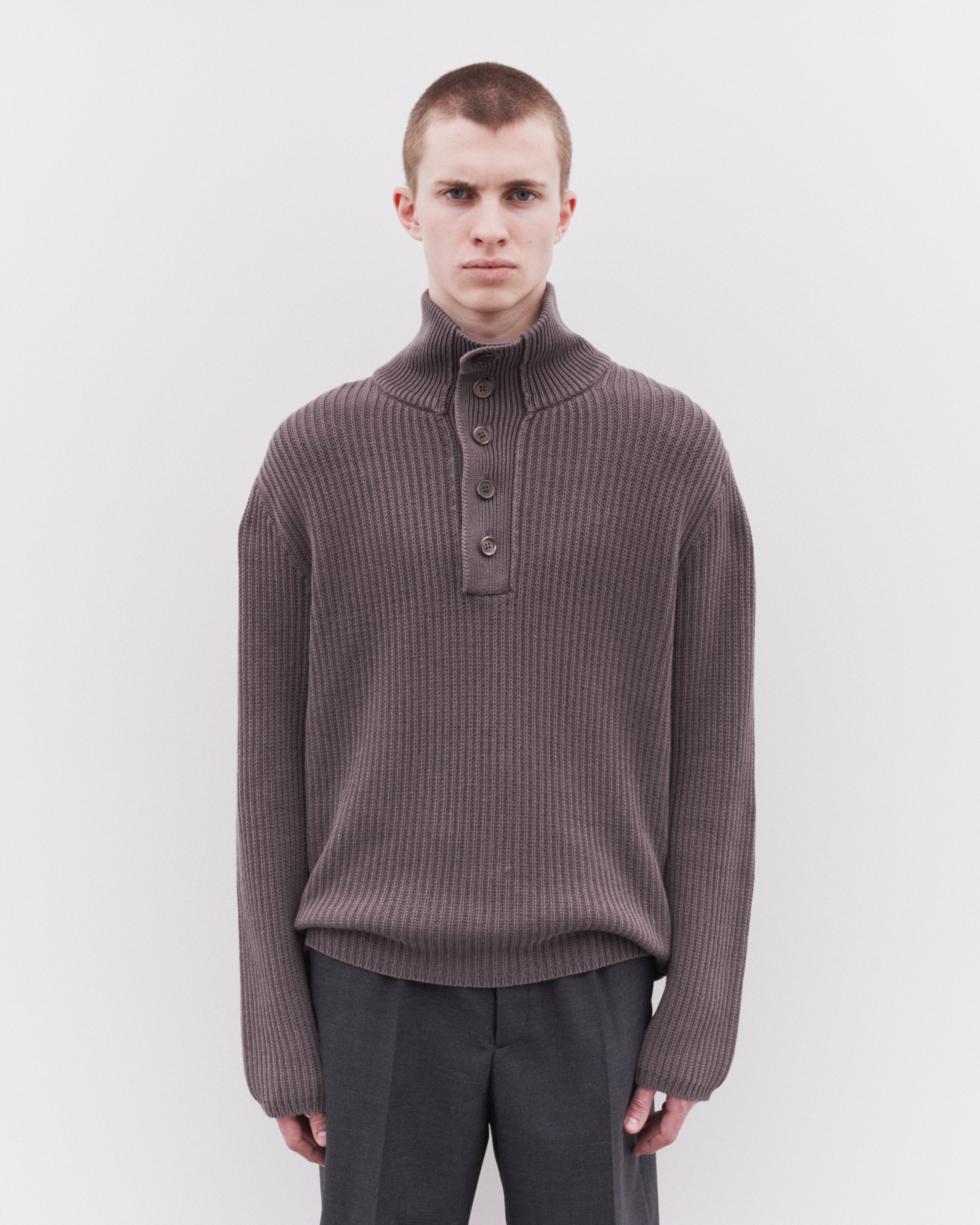 Our Legacy: Men's Navigator Polo (Wet Bark) | Dover Street Market