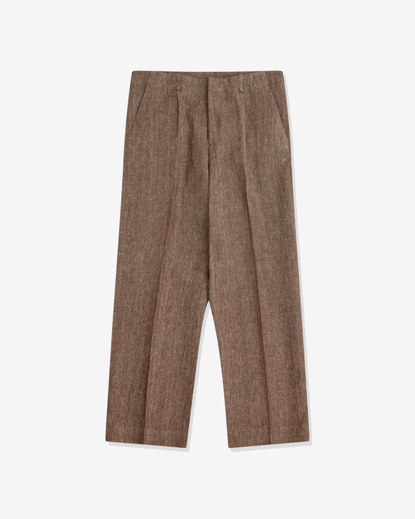 Our Legacy - Men's Borrowed Chino - (Tobacco Delave Linen)