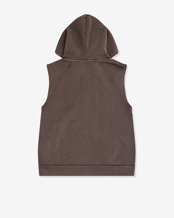 Our Legacy - Men’s Motor Hood Vest - (French Sun Fade Hefty Fleece)
