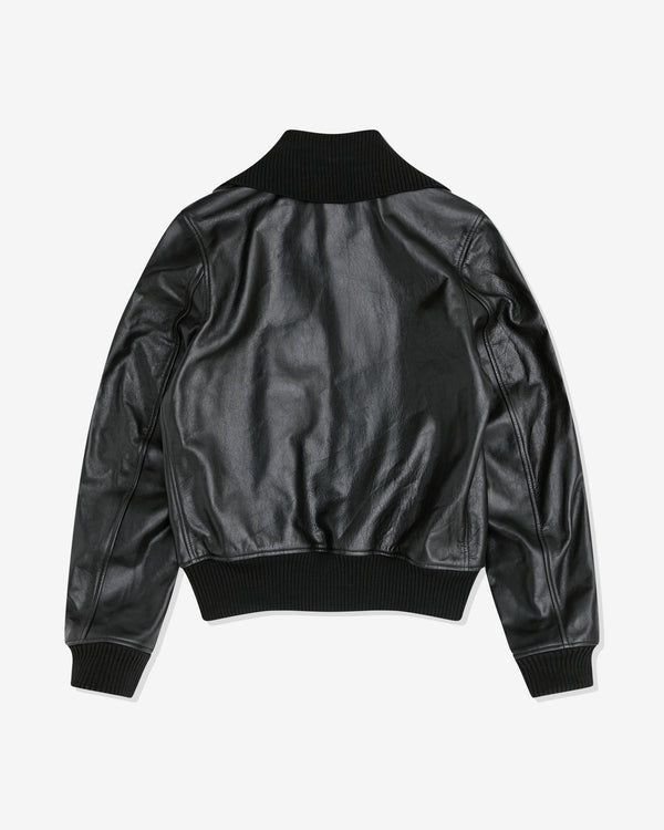 Our Legacy - Men’s Pharos Bomber - (Malleable Black Bull Hide)