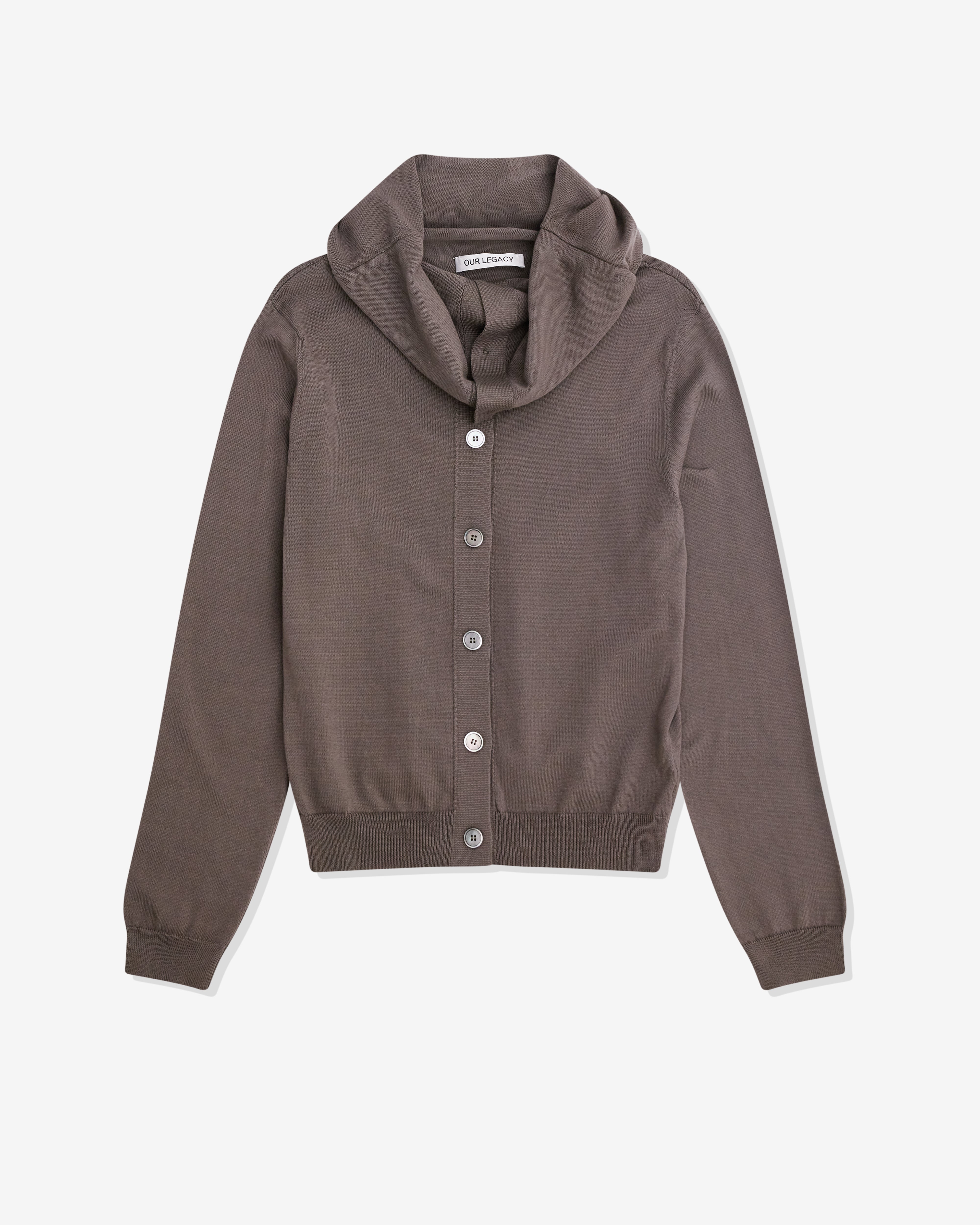 Our Legacy: Women's Open Cardigan (Fog Clean Cotton) | Dover